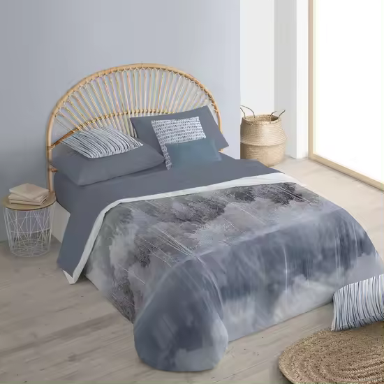 FUNDA NÓRDICA 100% ALGODÓN MODELO BERGEN PARA CAMA DE 140X200 CM. - 1