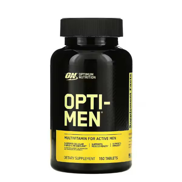 Optimum Nutrition - Opti-Men - 180 tabls. - Complejo vitamínico para hombres - 180 tabletas de Opti-Men - Favorece la salud masculina y el rendimiento. - 1