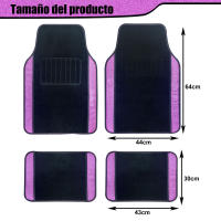 Juego de 4 Alfombras Para Coche, Alfombrillas Universales para Coche,Antideslizantes y Resistentes - details 0