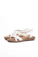 Paloma Wang sandalias doradas mujer con mini cuñas con la plantilla acolchada con tiras trasera elásticas - details 15