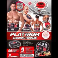 GYMFORM Cinturón de electroestimulación 360º ABS-A-ROUND, 9 programas, 99 niveles de intensidad, accesorios para brazos, piernas, Tonifica, Quemagrasas, Cintura de 100 cm a 140 cm - details 0