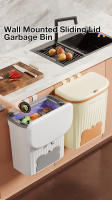 Cesta De Basura Colgante Para Cocina Y Baño 8.5/12L Con Tapa Y Bolsa De Basura Ecológica Y Reciclable Para Armario De Cocina Y Pared De Baño - details 18