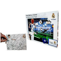 Puzzle Real Madrid Puzzle Monta y Colorea Real Madrid 40 Piezas para Niños y Niñas, Regalo Cumpleaños, Navidad, Reyes - details 2