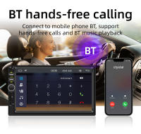 Juguete De Coche BQCC 1Din 7 Pulgadas Pantalla Táctil IPS Con Cableado Carplay Android Auto Luz LED De 7 Colores Mirrorlink TF FM USB Multimedial Radio Para Vehículo Universal - details 11