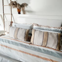 Funda Nórdica 100% Algodón Alo Home 2/3 Piezas Cama de  90/135/150 cm + Fundas de Almohada a Juego +Bajera Ajustable - details 0
