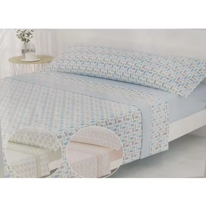 Juegos de Sábanas PIRINEO3 Piezas Invierno, Sabanas Polar Cálidas y suaves térmica. Incluye Bajera Ajustable, Encimera y Funda Almohada.Sabana envio Aleatorios - 1