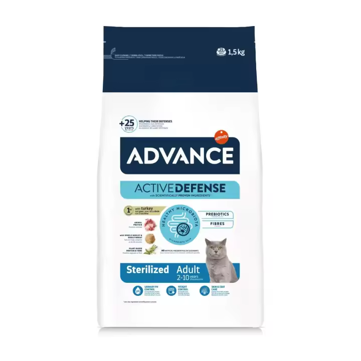 Advance Adulto (Esterilizado) - Comida para Gato Adulto Esterilizado de 2 a 10 años - 1