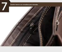 Cartera Corta Para Hombre De Cuero PU De Alta Calidad Porta Tarjetas Y Fotos Pequeña Monedero 3-Plegable Estilo Slim - details 17