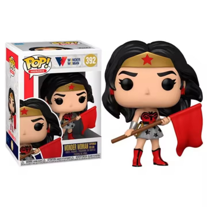 Funko pop dc wonder woman 80th superman red son wonder woman 54976 - 1