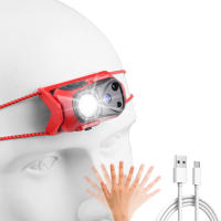 Linterna Frontal Recargable LED Portátil Para Correr Camping Ciclismo Luz De Trabajo Exterior Torcha Frontal Resistente Al Agua - details 5