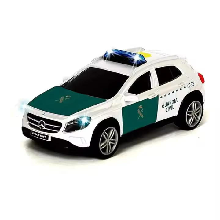 Dickie Toys Coche Mercedes Clase A Guardia Civil con Luz y Sonido 203712027SI1 - 1