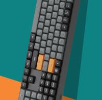 Teclado Mecánico De Juego Aigo GD110 110 Teclas Con Switch Rojo Y Cable USB Tipo-c Teclado Gamer Recargable Sin Retroiluminación - details 4