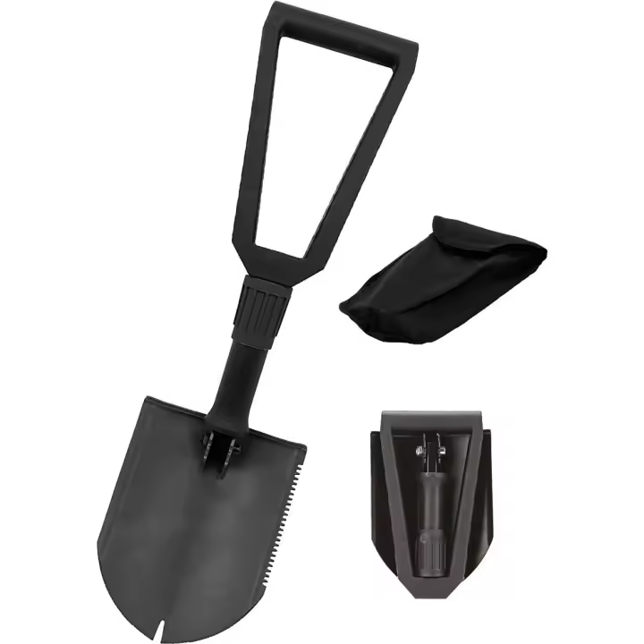Altuna Mini Pala Plegable Camping 58 Cm Medidas Cabeza con Funda - 1