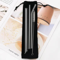 Juego De Pajillas De Vidrio Borosilicato Resistente Al Calor Reutilizable Con Cepillo Para Té De Burbujas Smoothies Y Cocktails Accesorios De Barra - details 5