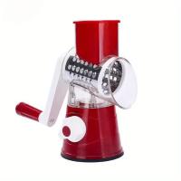 1pc Cortador De Verduras Manual Portátil Multifuncional Rondado Mandolina Para Patatas Queso Y Cocina Herramienta De Acero Inoxidable - details 6