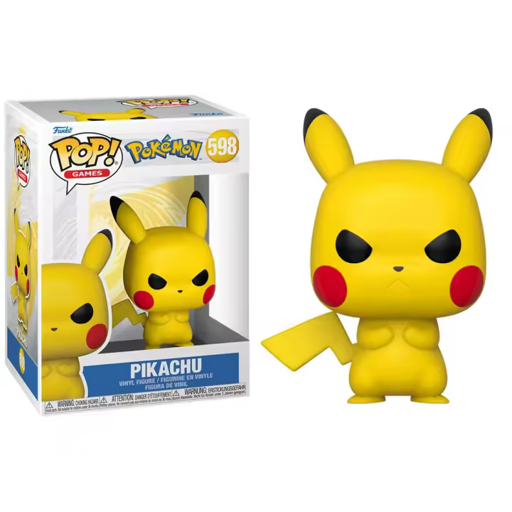 Funko Pop! Pokemon - Pikachu Gruñón, 65043, Nº629 - 1