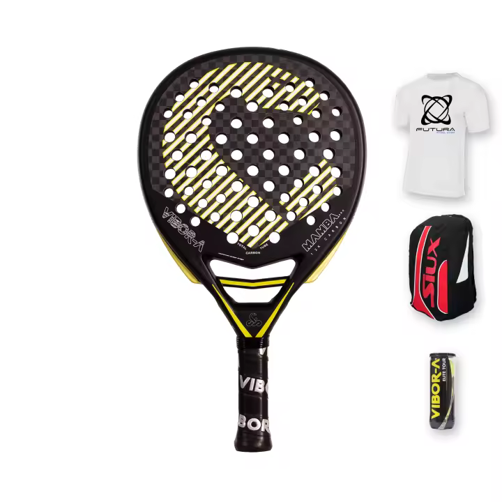Pala Vibora Mamba Pro Black 2025 - pala de pádel Vibor-A - 1