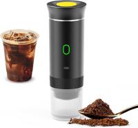 Máquina de café portátil 3 en 1 para el hogar y el coche, máquina de café eléctrica sin cable, funciona con cápsula y café de tierra, 20 bares, mini cafetera fría y caliente con taza de 150 ml - details 1