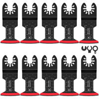 10Pcs Hojas De Sierra Oscilante De Bimeta Multifuncional Kit De Hojas De Sierra De Multiherramienta Para DIY En El Hogar - details 6