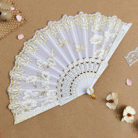 Abanico Plegable De Estilo Chino Para Danza Y Cosplay Decoración De Fiesta Y Boda Regalo De Arte Y Manualidades - details 3