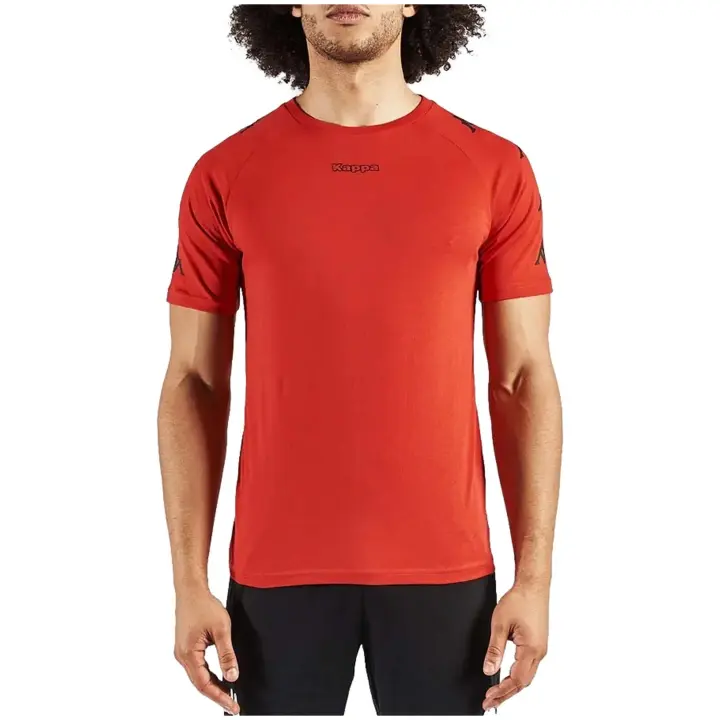 Camiseta marca Kappa modelo 341C23W-Xbc para hombre en color rojo - 1