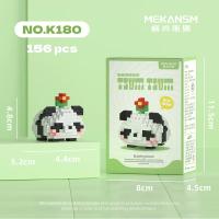 Bloques De Construcción Micro Panda Kawaii Para Niños Y Adultos Juguetes DIY De Animales Adorables Regalos Para Niños Y Adultos - details 0