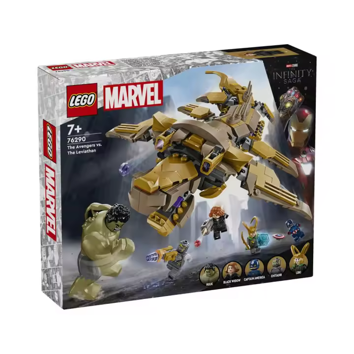 Lego Marvel Vengadores vs Leviatán 76290 Juguetes LEGO - 1