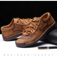 Mocasines De Cuero Para Hombre Zapatos Casuales Cómodos Y Transpirables Con Suela De Goma Sapato Masculino Swenxun - details 16
