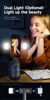 Soporte De Teléfono Con Seguimiento Facial Automático TOKQI-P03 Gimbal Inteligente 360° Rotación Para Smartphone Y Cámara De Acción Ideal Para Vlogs - details 16