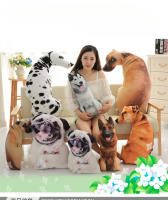 Cojín De Perro Divertido Y Realista 3D Curvado 50cm Relleno De Memoria Poliéster/Celulosa Decoración Para Sofá Juguete De Cabeza De Perro Para El Hogar - details 0