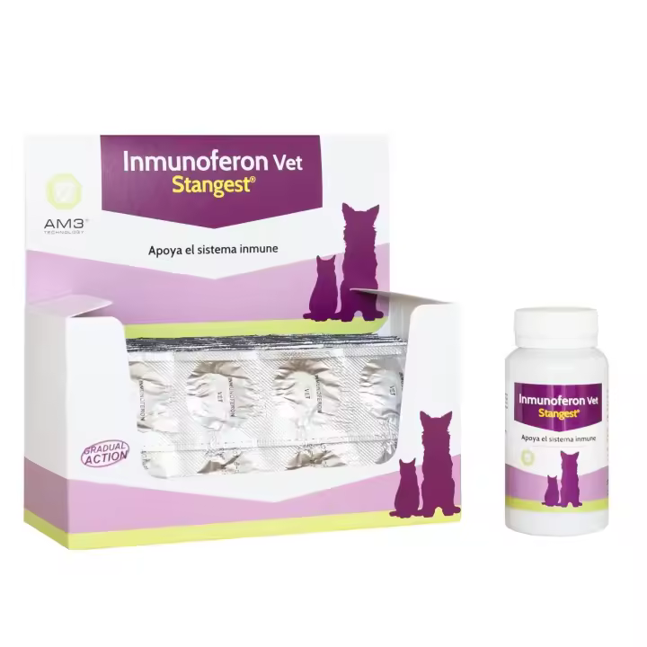 Inmunoferon Vet para Perros y Gatos  Suplemento nutricional inmunomodulador para perros y gatos - 1