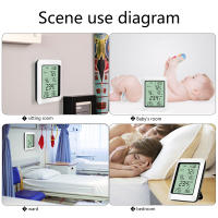Termómetro Y Higrómetro Digital RZ Medidor De Temperatura Y Humedad Indoor Sensor Wireless Para Casa Sin Exigir Pilas - details 0