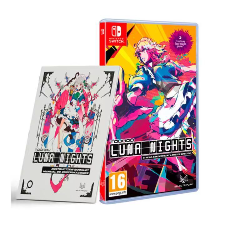 TOUHOU LUNA NIGHTS Nintendo Switch - Nuevo a Estrenar - PAL España - Selecta Play - PREVENTA - Lanzamiento 31/03/25 - 1