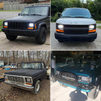 Faros LED 5x7" 7x6" H6054 H5054 Para Jeep Wrangler YJ Cherokee XJ Comanche MJ Savana S10 Blazer Express Van Instalación Directa Compatible Con Varios Modelos De Jeep - details 14