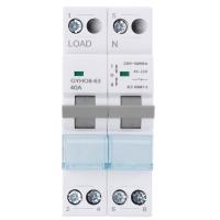 Interruptor de transferencia Manual 40A 2P + 2P MTS AC. Automático Disyuntor Magnetotérmico de Cambio Modular. Conmutador - details 0