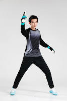 Pantalones De Entrenamiento De Fútbol Para Niños Y Adultos Protección De Rodilla Con Esponja Para Portero De American Football Talla Unisex Material Poliéster - details 9