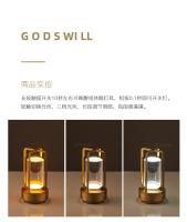 Lámpara De Mesa Recargable 2000 Mah Luz Nocturna Táctil USB Para Camping Y Uso Doméstico Luz Atmosfera Exterior Y Interior - details 6