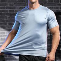 Camiseta De Hombre Verano Manga Corta Algodón Transpirable Ropa De Gimnasio Fitness Camiseta Deportiva Para Yoga Y Correr - details 18