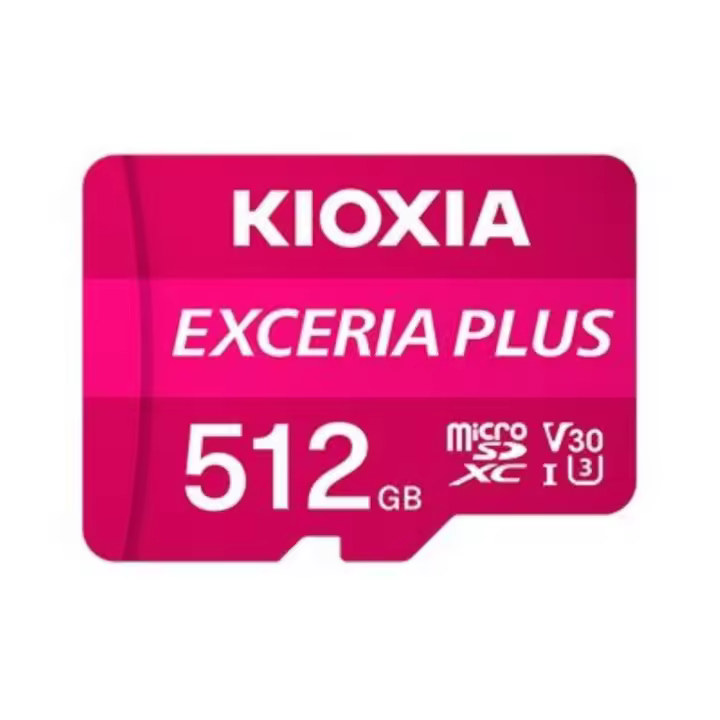 MICRO SD KIOXIA 512GB EXCERIA PLUS UHS-I C10 R98 CON ADAPTADOR - 1