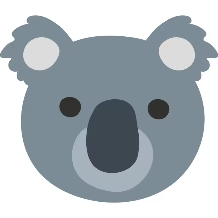 VINILIKO, Alfombra de vinilo infantil Koala - 1