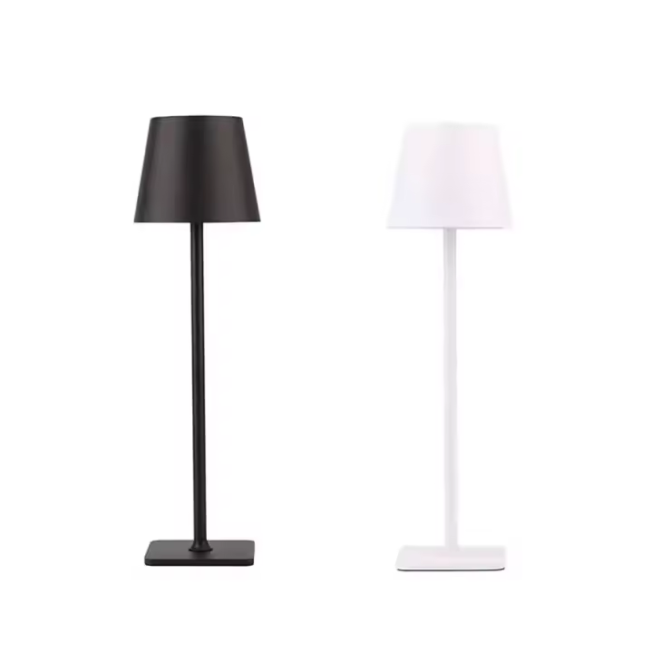 Lámpara De Mesa Recargable LED Con Sensor De Toque Luz Nocturna Sin Cable Para Lectura En Restaurantes Hoteles Bares Decoración De Habitaciones - 1