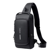 Bolso de hombro multifunción antirrobo USB para hombre, bandolera cruzada de viaje, bolsas de pecho, paquete de mensajero para hombre - details 6