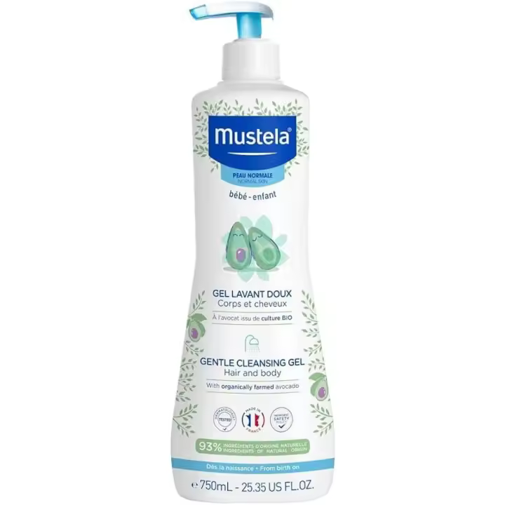 Mustela Gel Lavant Doux 750ml para Bebé - 1
