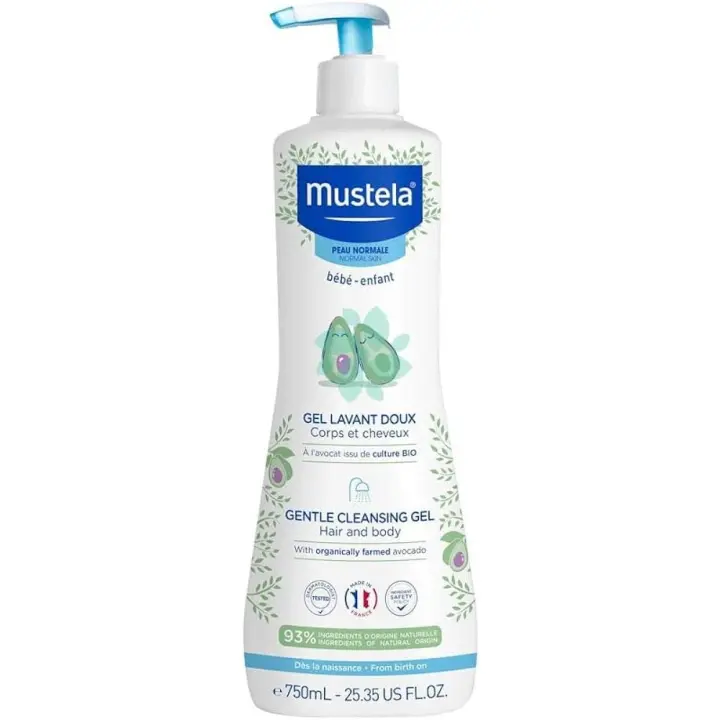 Mustela Gel Lavant Doux 750ml para Bebé - 1
