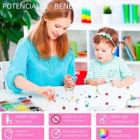 Kit De Abalorios De Arcilla Polimérica 3600PCS 6MM Color Arcoíris Para Fabricación De Pulseras Y Collares Bohemios Accesorios De Letras DIY - details 4