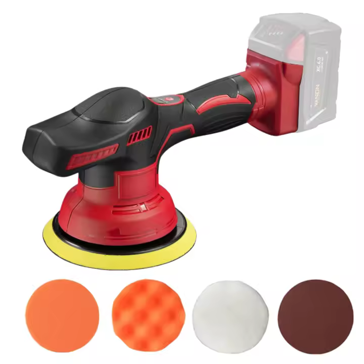 Polisiniador Eléctrico Para Coche Con Batería Dewalt/Makita Herramienta De Brillo Y Sellado De Láminas De 6 Pulgadas Para DIY En El Hogar - 1