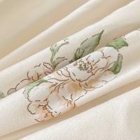 Juego De Sábanas Elásticas MissDeer Para Cama Doble Con Estampado De Flores Sin Fundas De Almohada Tamaño Single Queen King Cubierta De Cama 100% Poliéster - details 6