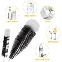 Cepillo De Limpieza Para Botellas De Vidrio Y Vino Con Mango De Madera De Abeto Herramienta De Limpieza Para Cocina Y Cristalería Soda Stream - details 9