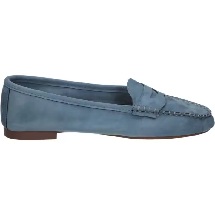 SKYDIVA | Mocasines Skydiva NPC para Mujer – Zapato Plano en Color Azul Jeans – Zapato sin Cierre – Slip On – Mocasín Cómodo y Versátil – Estilosos – Moda – Tendencia – Combinables - 1