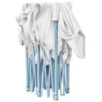 vidaXL Carpa plegable profesional acero blanco 3x6 m - details 4